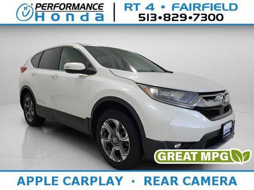 White Diamond Pearl 2017 Honda CR-V EX