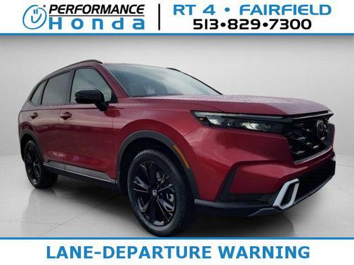 Radiant Red Metallic 2026 Honda CR-V Hybrid Sport Touring AWD
