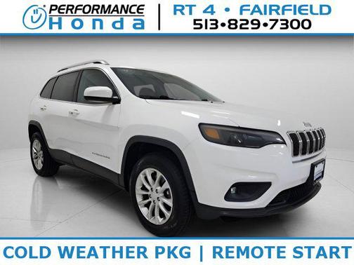 Bright White Clearcoat 2019 Jeep Cherokee Latitude
