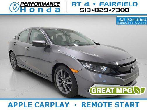 Modern Steel Metallic 2019 Honda Civic EX
