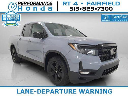 Sonic Gray Pearl 2024 Honda Ridgeline Black