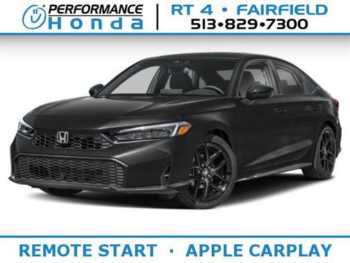Crystal Black Pearl 2026 Honda Civic Sport