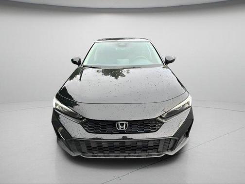 Crystal Black Pearl 2025 Honda Civic LX