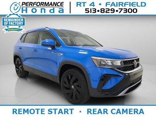Cornflower Blue 2023 Volkswagen Taos 1.5T SE