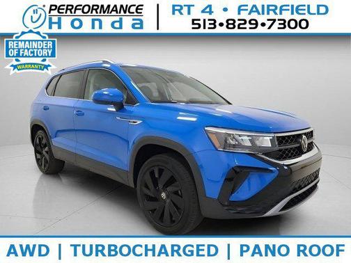 Cornflower Blue 2023 Volkswagen Taos 1.5T SE