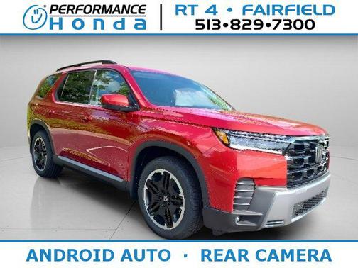 Radiant Red Metallic II 2026 Honda Pilot Touring 8-Passenger