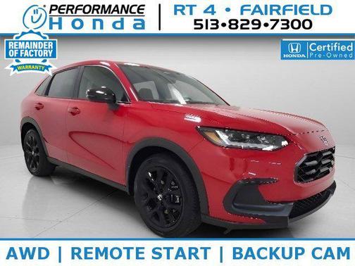 Milano Red 2024 Honda HR-V Sport