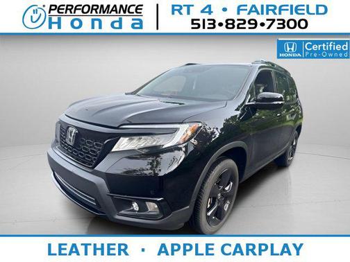 Crystal Black Pearl 2021 Honda Passport AWD Elite