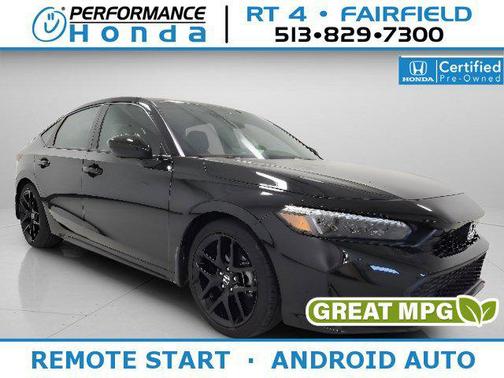 Crystal Black Pearl 2026 Honda Civic Sport