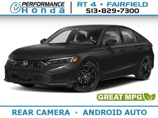 Crystal Black Pearl 2026 Honda Civic Sport