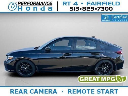 Crystal Black Pearl 2026 Honda Civic Sport