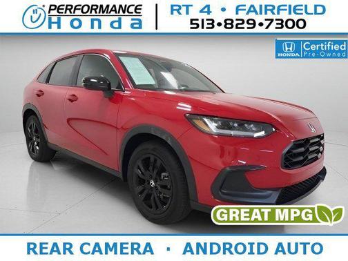 Milano Red 2026 Honda HR-V AWD Sport