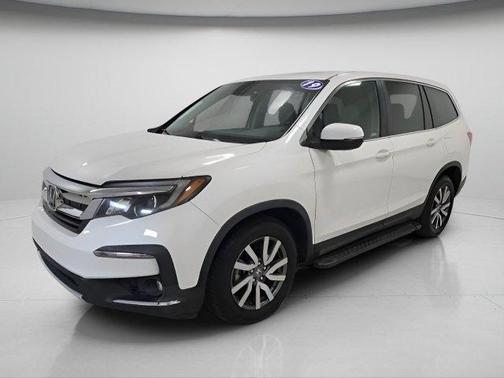 White Diamond Pearl 2019 Honda Pilot EX-L