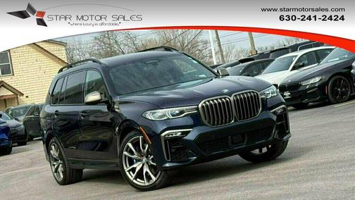 Tanzanite Blue II Metallic 2020 BMW X7 M50i