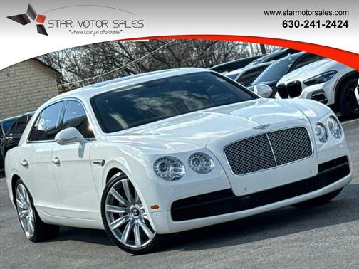 Glacier White 2016 Bentley Flying Spur V8