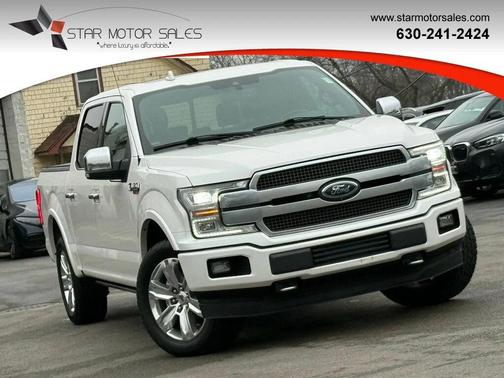 Oxford White 2018 Ford F-150 Platinum