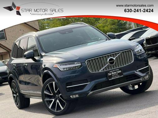 Bursting Blue Metallic 2019 Volvo XC90 T6 Inscription
