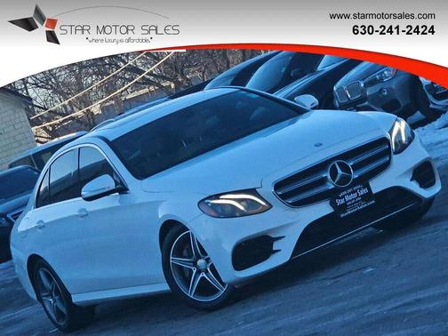 designo Diamond White Metallic 2017 Mercedes-Benz E-Class 4MATIC
