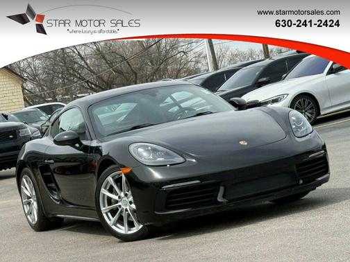 Black 2019 Porsche 718 Cayman