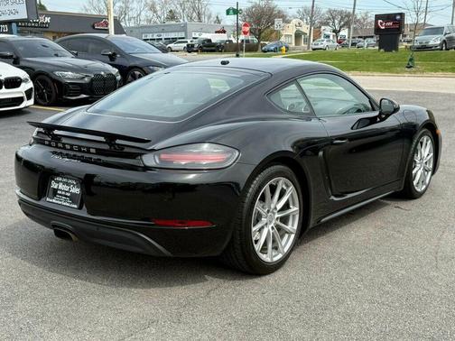 Black 2019 Porsche 718 Cayman