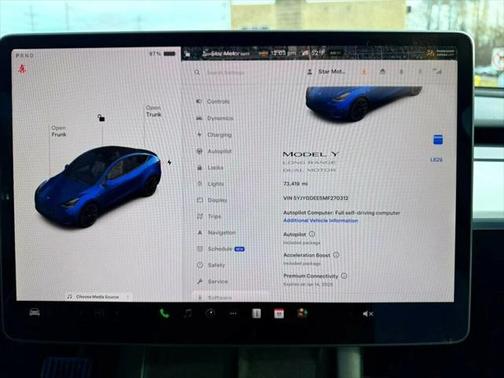 2021 Tesla Model Y Long Range Dual Motor All-Wheel Drive