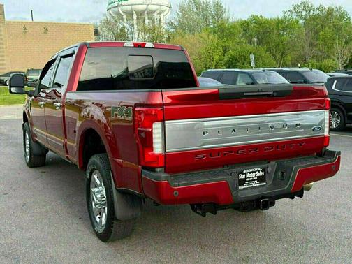 Race Red 2018 Ford F-250 Platinum