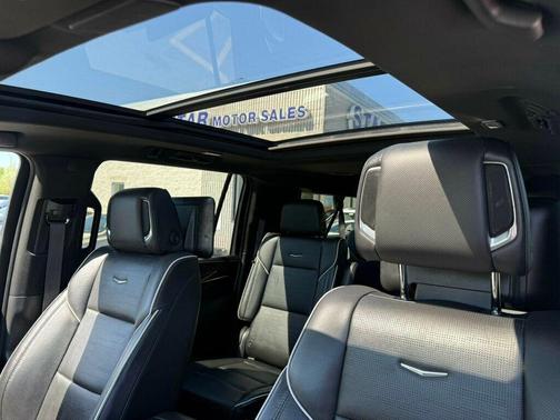 Satin Steel Metallic 2021 Cadillac Escalade ESV Premium Luxury