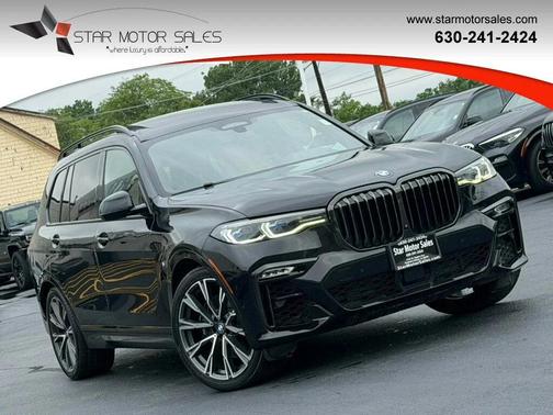Black Sapphire Metallic 2021 BMW X7 M50i