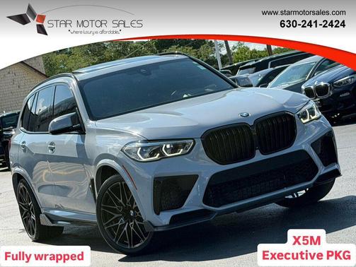 Alpine White 2021 BMW X5 M Base