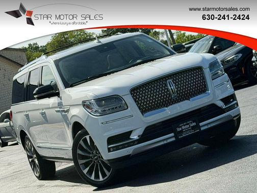 Pristine White 2021 Lincoln Navigator Reserve