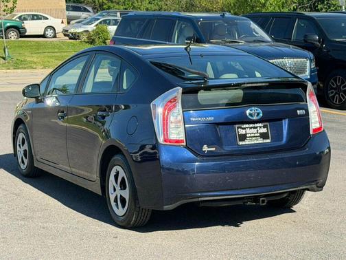 Nautical Blue Metallic 2013 Toyota Prius Three