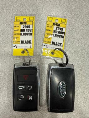 Santorini Black Metallic 2019 Land Rover Range Rover 5.0L V8 Supercharged