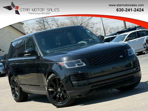 Santorini Black Metallic 2019 Land Rover Range Rover 5.0L V8 Supercharged
