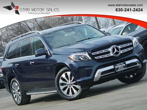Lunar Blue Metallic 2018 Mercedes-Benz GLS 450 4MATIC