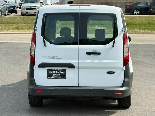 Frozen White 2017 Ford Transit Connect XL