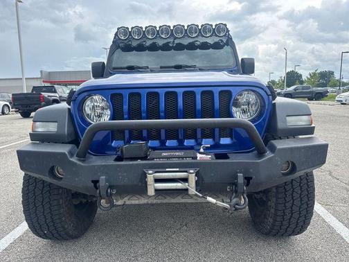 Ocean Blue Metallic Clearcoat 2018 Jeep Wrangler Unlimited Sport