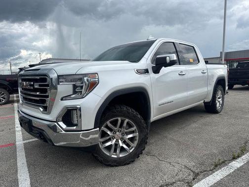 White Frost Tricoat 2020 GMC Sierra 1500 SLT