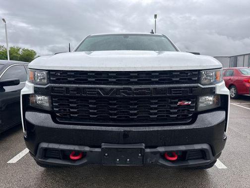 Summit White 2019 Chevrolet Silverado 1500 Custom Trail Boss