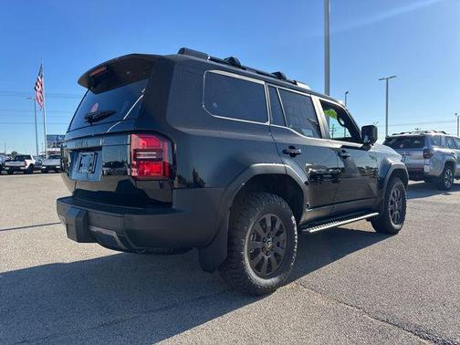Black 2026 Toyota Land Cruiser Base