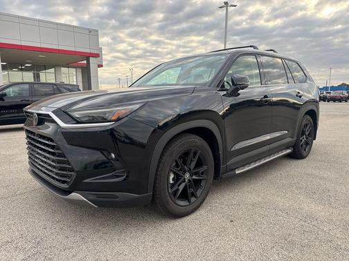 Midnight Black Metallic 2025 Toyota Grand Highlander Limited