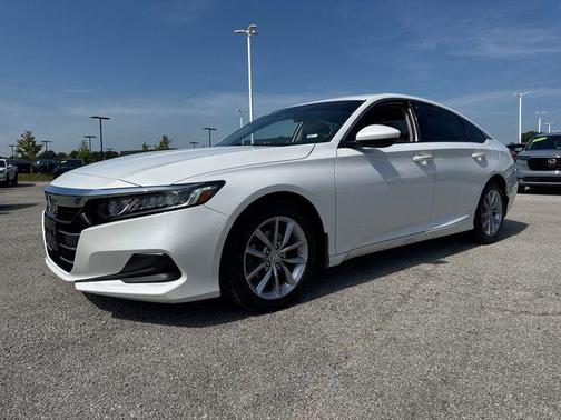 Platinum White Pearl 2021 Honda Accord LX 1.5T