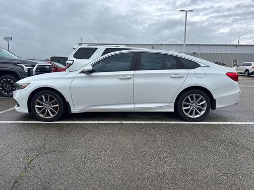Platinum White Pearl 2021 Honda Accord LX 1.5T