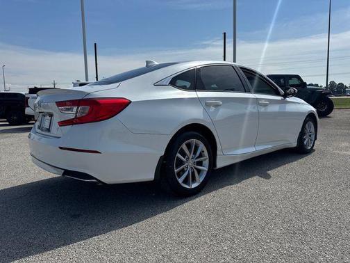 Platinum White Pearl 2021 Honda Accord LX 1.5T