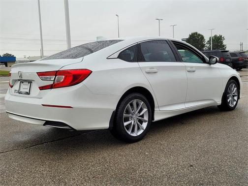 Platinum White Pearl 2021 Honda Accord LX 1.5T