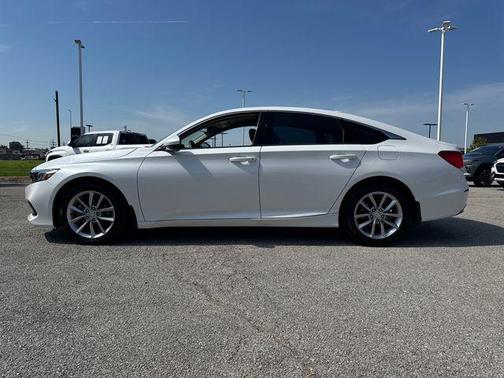 Platinum White Pearl 2021 Honda Accord LX 1.5T