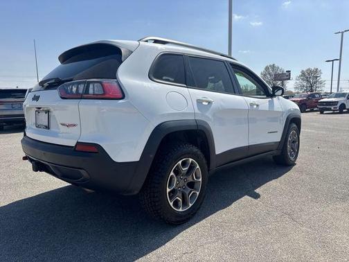 Bright White Clearcoat 2021 Jeep Cherokee Trailhawk