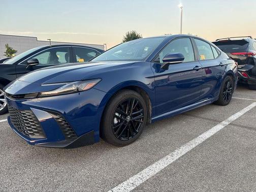 Blue 2025 Toyota Camry SE