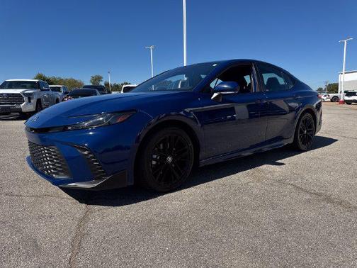 Blue 2025 Toyota Camry SE