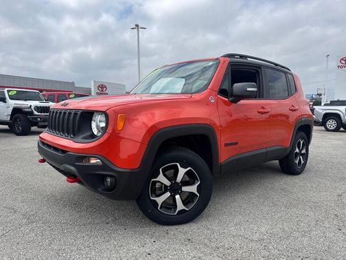 Omaha Orange Clearcoat 2020 Jeep Renegade Trailhawk