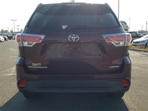 Salsa Red 2015 Toyota Highlander Limited